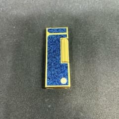 【dunhill】希少モデル☆dロゴ☆ラピスブルー&ゴールドのサムネイル