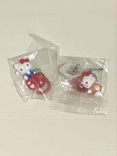 ハローキティ けろけろパーティーめじるしアクセサリー キーリングハンガー セットのサムネイル