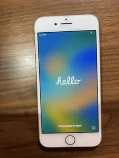 iPhone 8 64G　白　本体　SIMロック有　バッテリー85% 美品のサムネイル