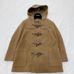 MACPHEE ダッフルコート フード付き ウール混 マカフィー◇38 キャメル