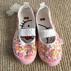 まちこさま専用  キティちゃん  内ばき 16㎝のサムネイル