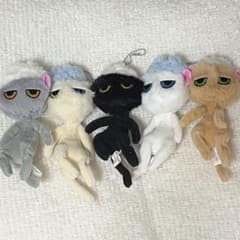 【全5種コンプセット】洗われた猫 ぬいぐるみのサムネイル