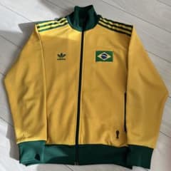 adidas アディダス 90s00s ブラジル代表トラックジャケット万国旗タグのサムネイル