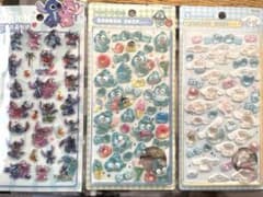 ボンボンドロップシール　サンリオ　ハンギョドン　シナモンロール　スティッチのサムネイル