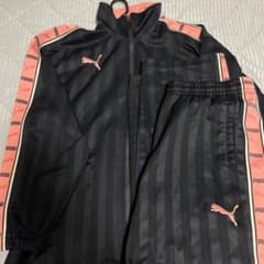 PUMA セットアップ　ジャージ　プージャー　ピンク紺　バックプリントのサムネイル