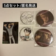 進撃の巨人 Art‐pic キャラバッジ コレクション　リヴァイ　クリアカード