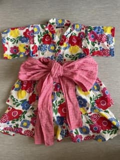 130㎝女の子　甚平のサムネイル