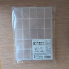 【未使用】サナダ精工 立てて置ける収納ケース 仕切り25のサムネイル