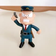 天才バカボン ソフビ フィギュア 本官さん 赤塚不二夫 - メルカリ