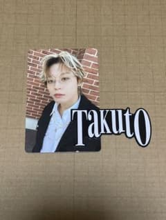 MAZZEL グッズ ランダムフォトカード ステッカー TAKUTO タクト - メルカリ