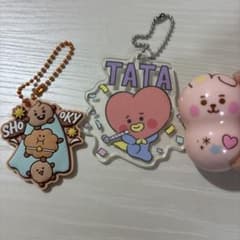 BT21 SHOOKY Rubber Keychain