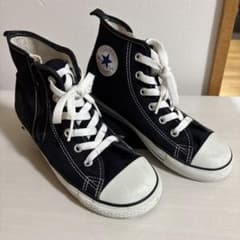CONVERSE ALL STAR サイドジップ ハイカットスニーカー　キッズのサムネイル