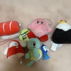 星のカービィ 寿司ぬいぐるみ ポケモン マスコットセットのサムネイル