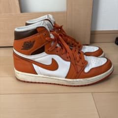 Nike Air Jordan 1 オレンジ/ホワイト　エアジョーダンのサムネイル