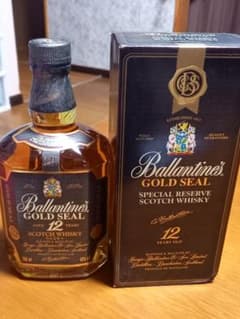 バランタインスコッチウイスキー　GOLD SEAL　12のサムネイル