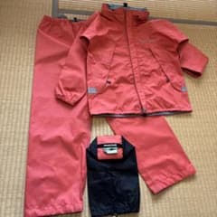mont-bell レインスーツ 上下セット 収納袋付 - メルカリ