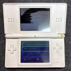 고장·부품용 제품 닌텐도 DS Lite 본체 화이트 번역 있음・부품 취급용