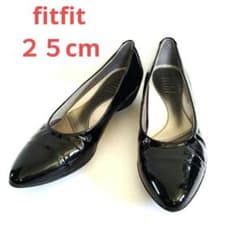 【美品】fitfit　フィットフィット　パンプス　コンフォート　ポインテッドトゥのサムネイル