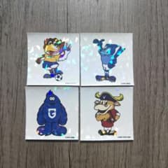 Jリーグ富士フイルムスーパーカップ　ホログラムステッカー4枚セットのサムネイル