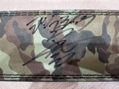 直筆サイン入りジュラシック 木澤 レバーアクション パワーベルト M