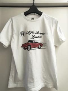 UNIQLO　ユニクロ✕アルファロメオ　Tシャツ ホワイト　Sサイズ　UTのサムネイル