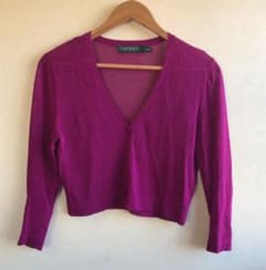 Ralph Lauren cardigan shirt top