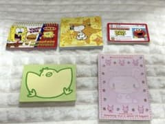 平成レトロ ミニメモ帳5点セットのサムネイル