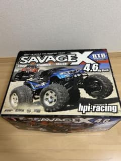 ジャンク扱いです。hpi-racing SAVAGE X 4.6 RTR - メルカリ