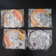 サカモトデイズ オールスター缶バッジ 朝倉シン 4個セット ジャンプ