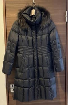 23区38 ロングダウンコート 黒 レディース オンワード - メルカリ