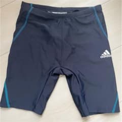 adidas アディダス 水着　140 紺のサムネイル