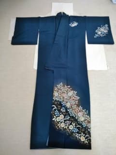 Katomi様専用　訪問着、帯２点セット　辻が花　 正絹のサムネイル