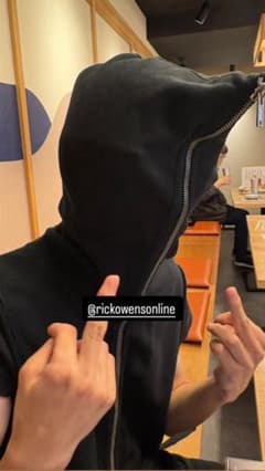 rick owens DRKSHDW フード ベスト - メルカリ