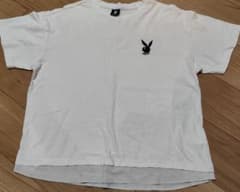 PLAYBOY Tシャツ 170サイズ 白のサムネイル