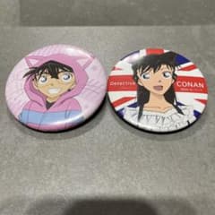 名探偵コナン 毛利蘭　缶バッジのサムネイル