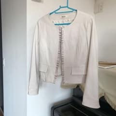 マタニティ ノーカラージャケットのサムネイル