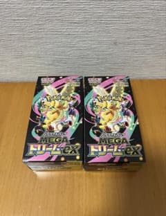 新品ポケモンカード MEGAドリームex 2BOX（シュリンクなしペリペリあり）のサムネイル