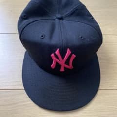 New Era ブラック NYロゴ キャップのサムネイル