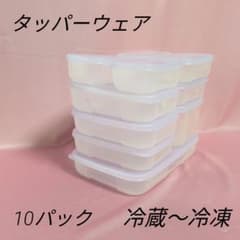 タッパーウェア フリーザーメイト 冷蔵〜冷凍 容器10パックセット