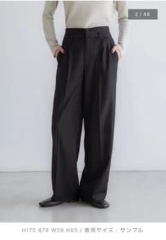 crewre 2wayレイヤードストレートパンツのサムネイル