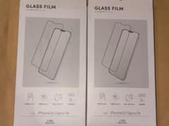 iPhone 13/13 Pro/14 ガラスフィルム マット 2枚のサムネイル