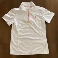 le coq sportif レディース ゴルフシャツ ホワイト - メルカリ