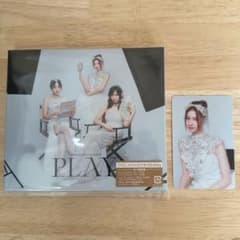 【シリアル、トレカ10枚入り】MISAMO PLAY once japa限定✖︎5 MISAMO JAPAN 1st ALBUM『PLAY』ONCE JAPAN限定盤 – JYP JAPAN ONLINE