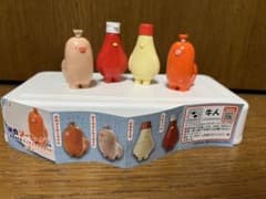 魚肉ソーセージくん　おともだちフィギュアマスコット　全4種のサムネイル