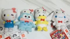 ゆるかわ サンリオ マスコット ハローキティ50周年Ver. 4種