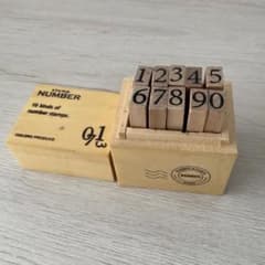 数字スタンプセットのサムネイル