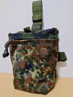 TACGEAR　ドロップレッグポーチ　ダンプポーチ　ドイツ連邦軍　フレック迷彩のサムネイル