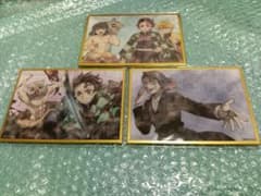 鬼滅の刃 マガジンアートコレクション 3種セットのサムネイル