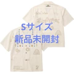 藤井風 FUJI ROCK FESTIVAL 刺繍 半袖シャツ アイボリー S - メルカリ