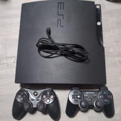 PS3本体　CECH-2000A、ジャンク品コントローラーのサムネイル
